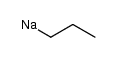 propyl sodium Structure