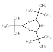 1,3,5-Triazabicyclo[3.1.0]hexane,2,4,6-tris(1,1-dimethylethyl)-结构式