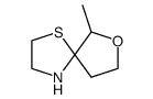 7-Oxa-1-thia-4-azaspiro[4.4]nonane, 6-Methyl-结构式