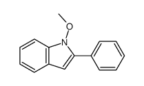 1-methoxy-2-phenylindole结构式