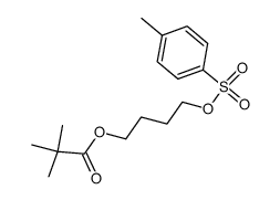 4-(tosyloxy)butyl pivalate Structure