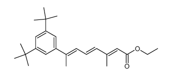 ethyl (2E, 4E, 6E)-7-(3,5-di-t-butylphenyl)-3-methylocta-2,4,6-trienoate Structure