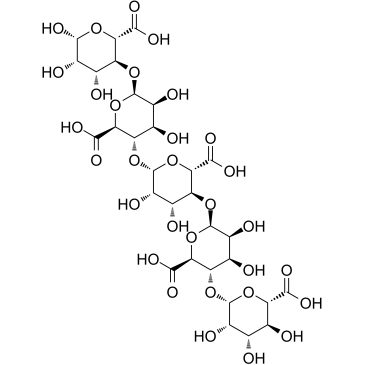 D-甘露糖醛酸五糖结构式