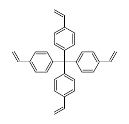 四(4-乙烯基苯基)甲烷结构式