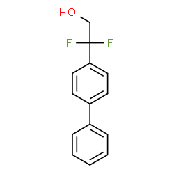 2-([[1,1'-联苯] -4-基)-2,2-二氟乙烷-1-醇结构式