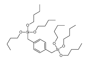 tributoxy-[[4-(tributoxysilylmethyl)phenyl]methyl]silane结构式