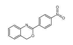2-(4-nitro-phenyl)-4H-benzo[d][1,3]oxazine结构式
