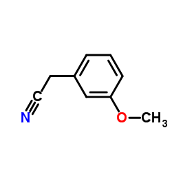 2-(3-Methoxyphenyl)acetonitrile structure