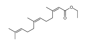 ethyl 3,7,11-trimethyldodeca-2,6,10-trienoate Structure
