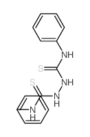 1,2-Hydrazinedicarbothioamide,N1,N2-diphenyl- Structure