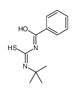 N-(tert-butylcarbamothioyl)benzamide结构式