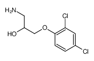 1-amino-3-(2,4-dichlorophenoxy)propan-2-ol结构式