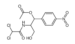 氯霉素 1-乙酸酯结构式