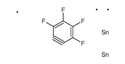 3,4,5,6-Tetrafluorobenzene-1,2-diylbis(trimethylstannane) Structure