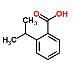 2-异丙基苯甲酸结构式