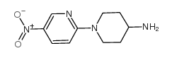1-(5-硝基吡啶-2-基)哌啶-4-胺结构式