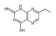 2-氨基-7-乙基-4(3H)-哌啶酮结构式