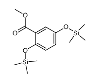 2,5-Bis[(trimethylsilyl)oxy]benzoic acid methyl ester结构式