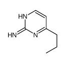2-Pyrimidinamine, 4-propyl- (9CI) Structure