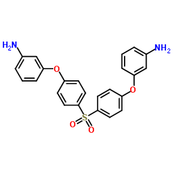 4,4'-双(3-氨基苯氧基)二苯基砜结构式