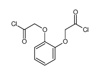 2-[2-(2-chloro-2-oxoethoxy)phenoxy]acetyl chloride Structure