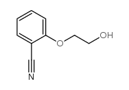 2-(2-hydroxyethoxy)benzonitrile Structure