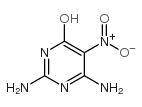 2,4-二氨基-5-硝基-6-羟基嘧啶结构式