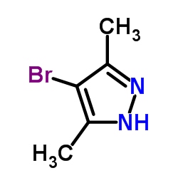 4-Bromo-3,5-dimethylpyrazole structure