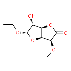 alpha-D-Glucofuranosiduronicacid,ethyl5-O-methyl-,gamma-lactone(9CI) Structure