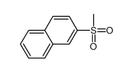 2-methylsulfonylnaphthalene Structure
