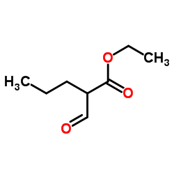2-甲酸基戊酸乙酯结构式