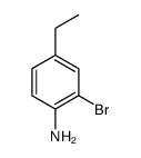 2-溴-4-乙基苯胺结构式