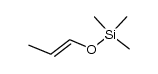 (E)-1-[(trimethylsilyl)oxy]propene结构式