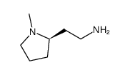 (2R)-1-甲基-2-吡咯烷乙胺结构式