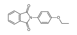 2-(4-ethoxyphenyl)isoindoline-1,3-dione结构式