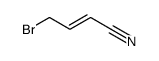 4-bromo-but-2-enenitrile结构式