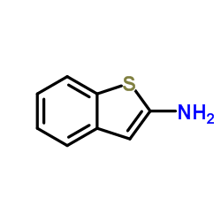苯并[b]噻吩-2-胺结构式