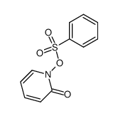 2-oxopyridin-1(2H)-yl benzenesulfonate结构式
