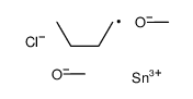 butyl-chloro-dimethoxystannane Structure