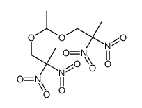 BIS-(2,2-DINITROPROPYL)ACETAL结构式