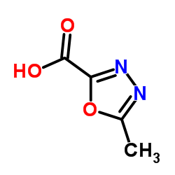 5-甲基-[1,3,4]恶二唑-2-甲酸结构式