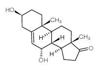 7-alpha-Hydroxydehydroepiandrosterone structure