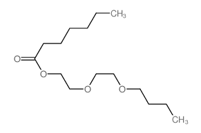 Heptanoic acid,2-(2-butoxyethoxy)ethyl ester picture