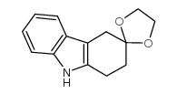 5-oxo-tetrahydrocarbazole ethylene ketal Structure