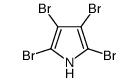 四溴吡咯结构式