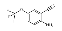 2-氨基-5-三氟甲氧基苯腈结构式