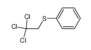 2,2,2-trichloroethyl phenyl sulfide结构式