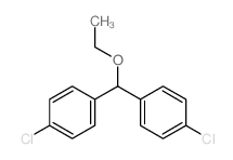 Benzene,1,1'-(ethoxymethylene)bis[4-chloro-结构式