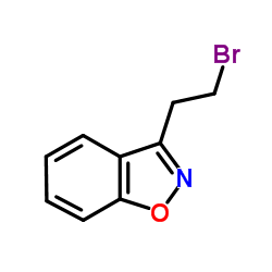 3-(2-Bromoethyl)-1,2-benzoxazole Structure