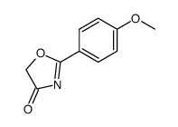 2-(4-methoxy-phenyl)-oxazol-4-one Structure